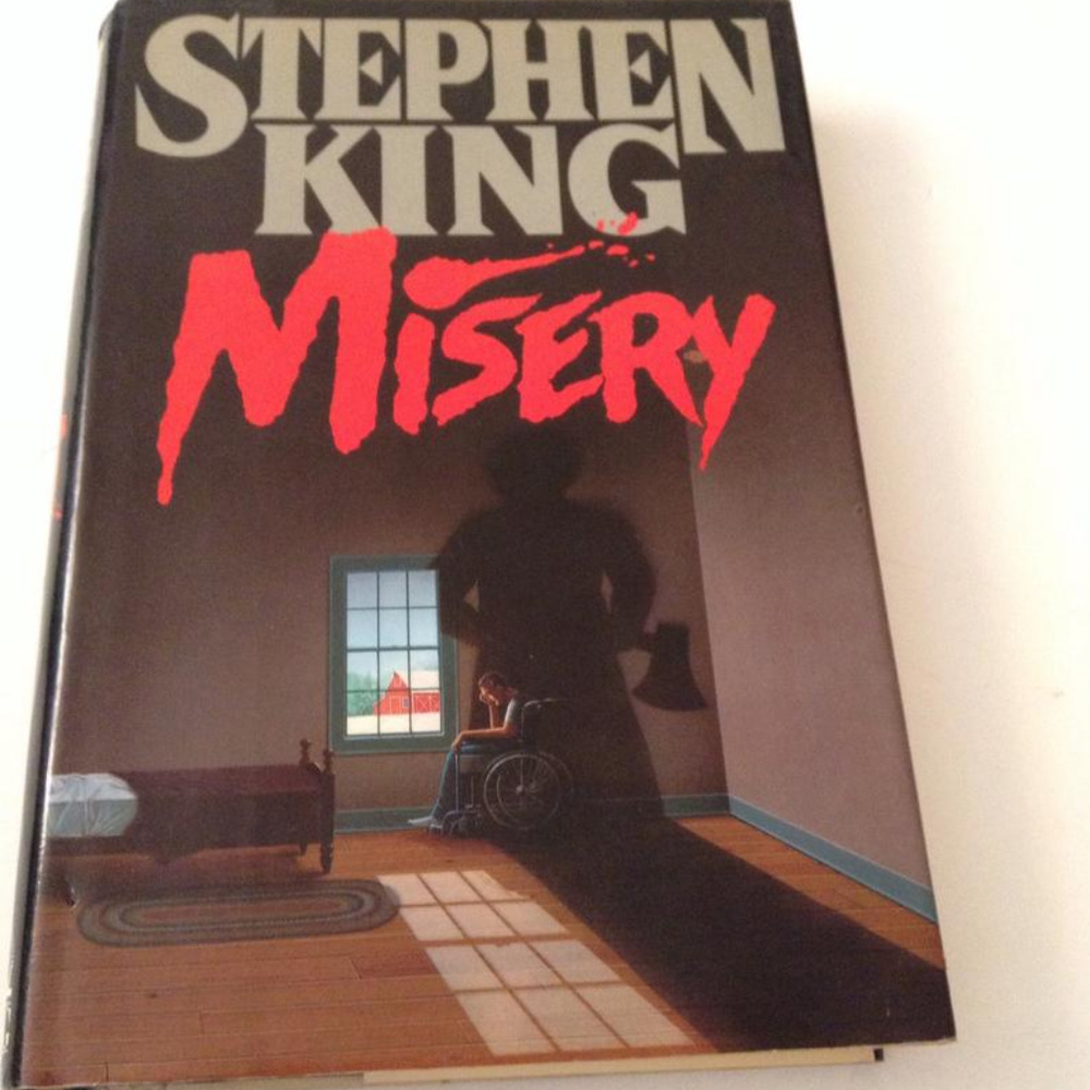 Vintage STEPHEN KING Book,  MISERY, 1987 - Hard Cover,  Vintage Book, 80's